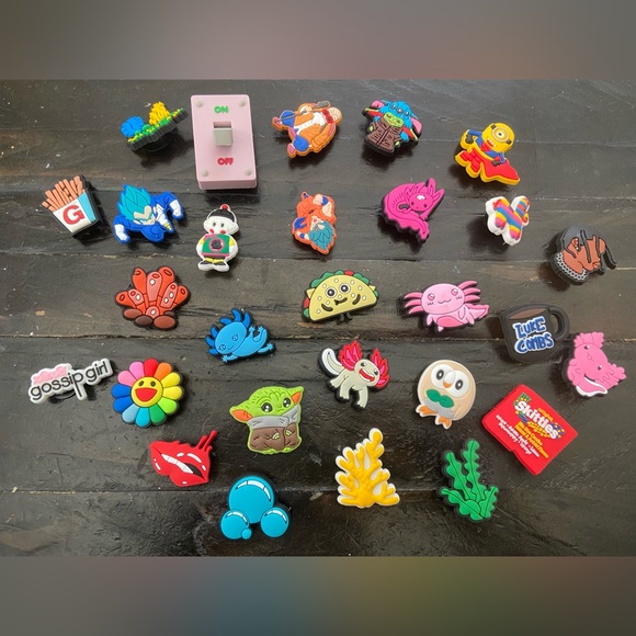 28 Croc Charms - NEW - Picture 2 of 4